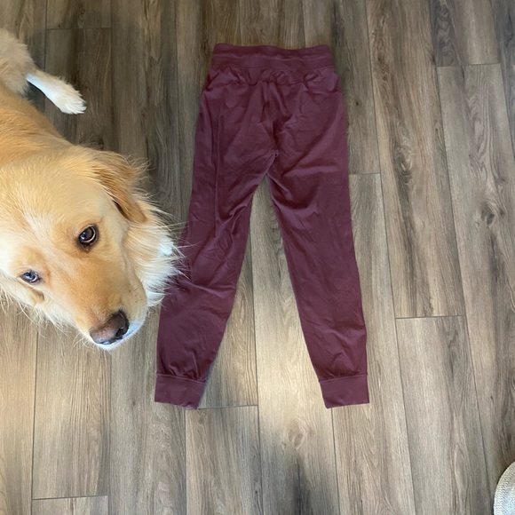 Maroon Lululemon Joggers - Picture 2 of 3